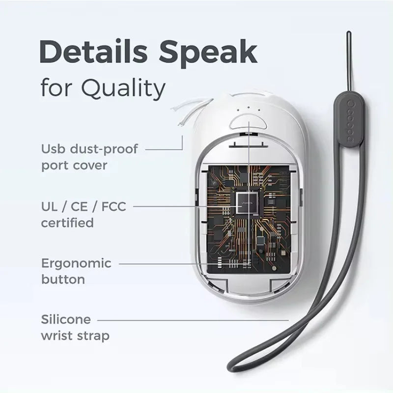2 Pack Electric Rechargeable Hand Warmer